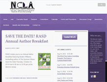 Tablet Screenshot of ncla.info