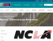 Tablet Screenshot of ncla.ie